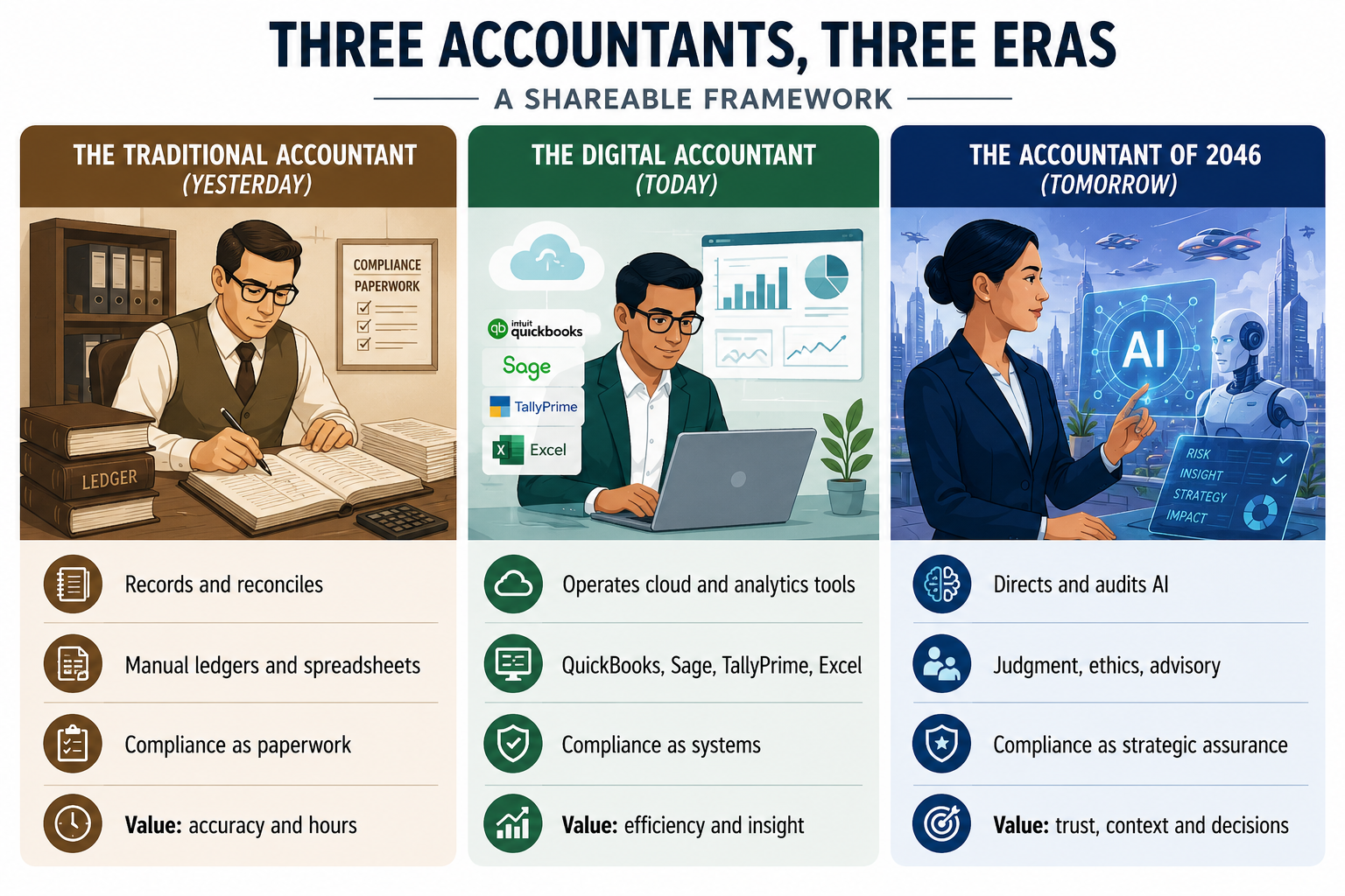 Three accountants Three accountants